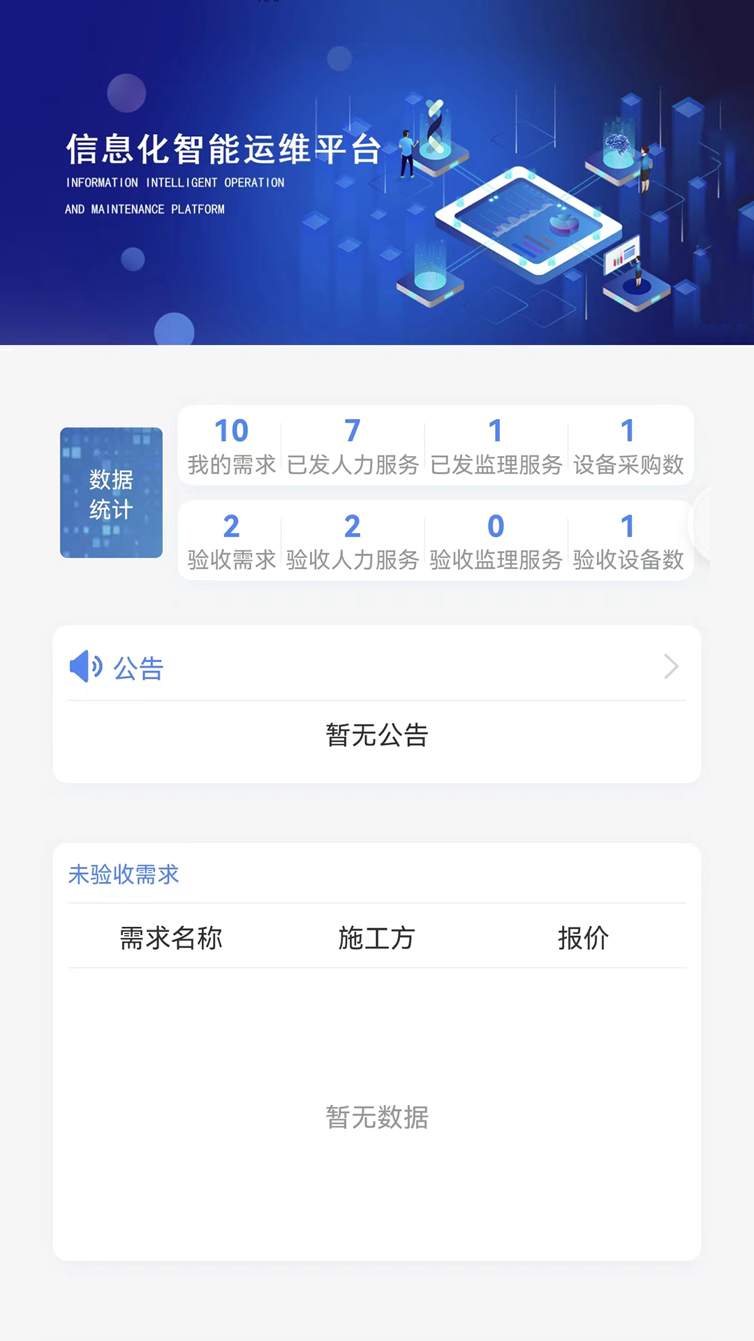 信息化运维平台