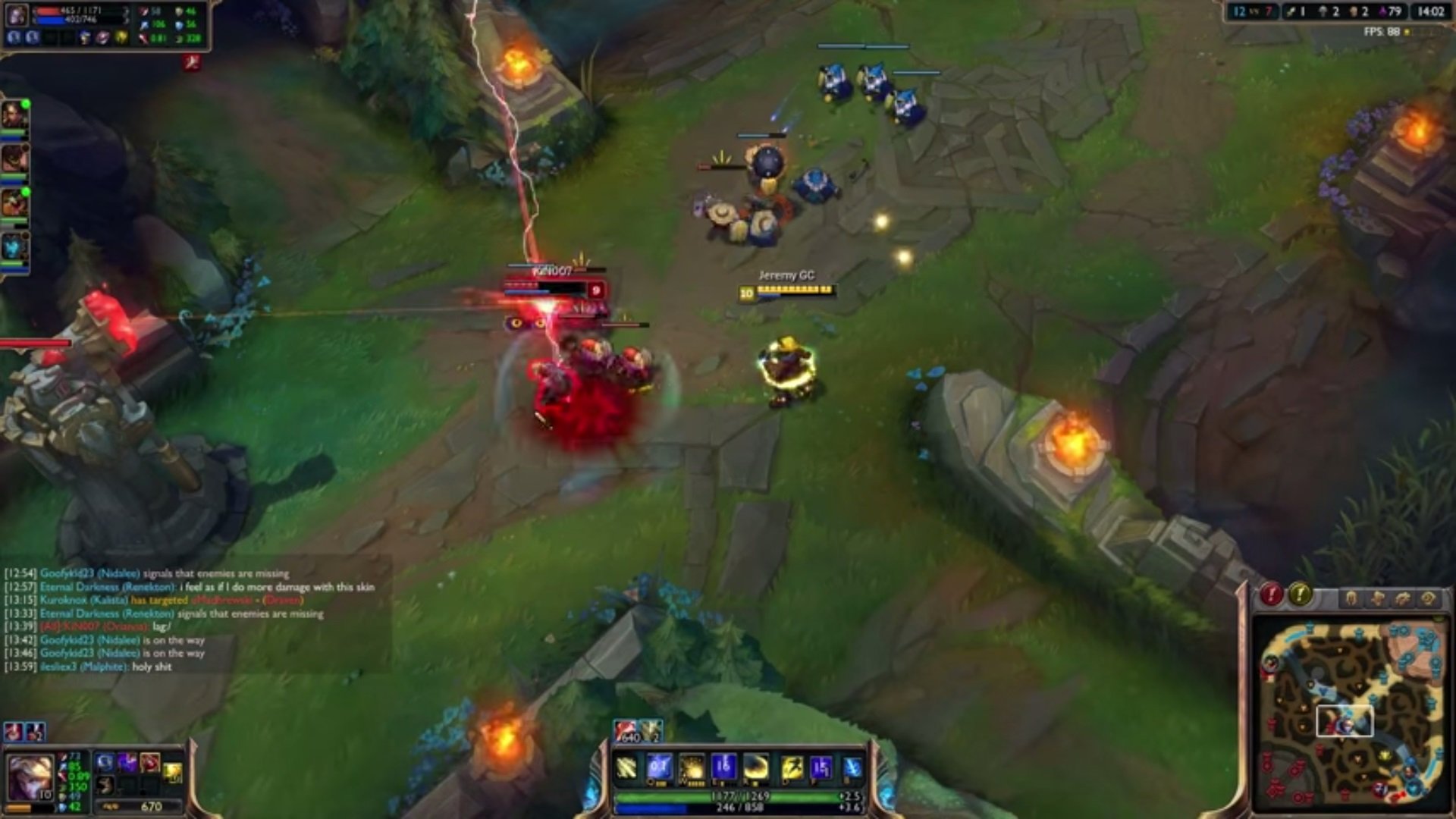 lol扎克,英雄联盟扎克：生化魔人，草丛中的绿色幽灵！