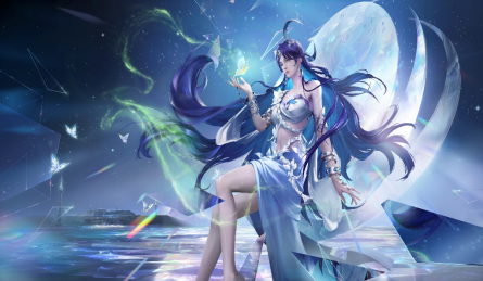 王者荣耀大乔白鹤梁神女曝光 