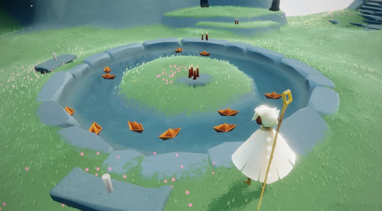 圣域边界手游攻略,《光遇》手游圣岛季先祖位置指引攻略