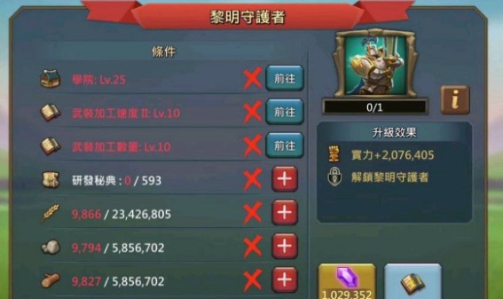 王国纪元t5需要多少黎明武装