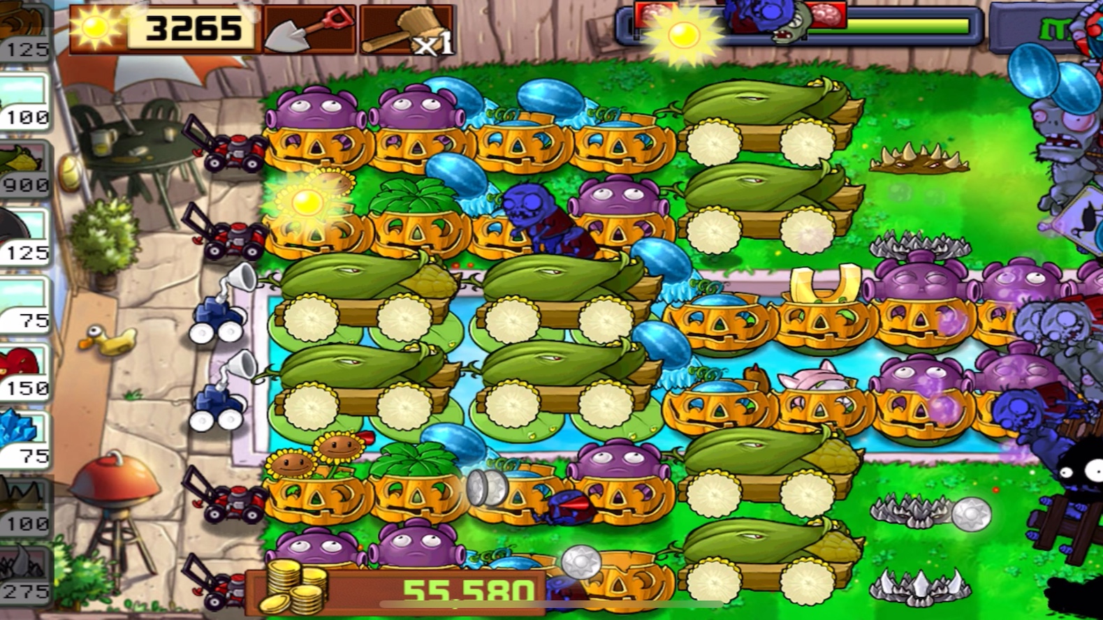 恐怖冰冻关卡游戏攻略,植物大战僵尸冰冻关卡（隐藏关卡）怎么过？