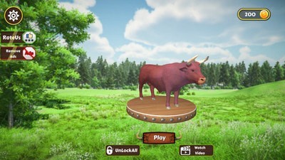 公牛家庭模拟器
