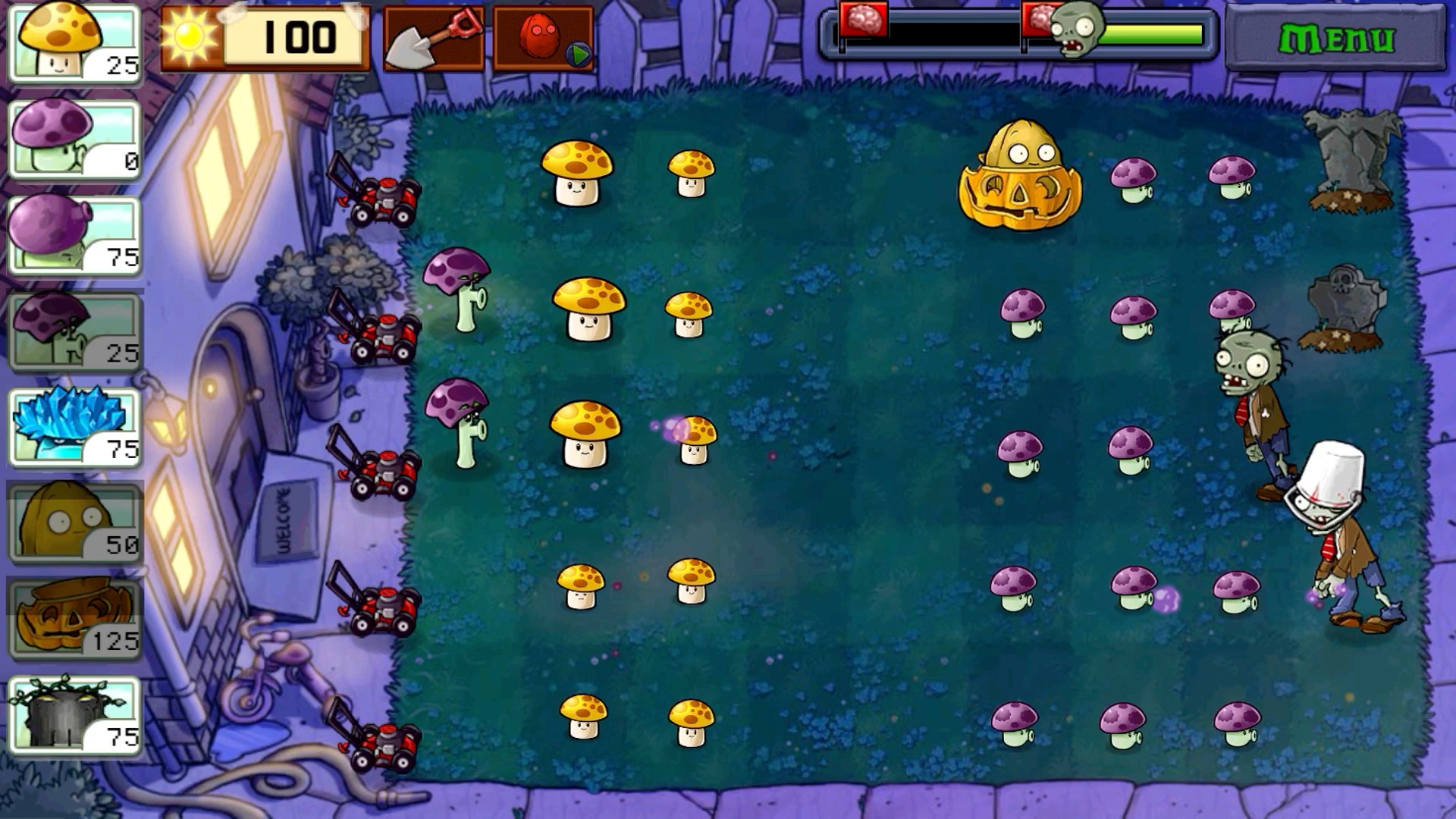 僵尸对战大炮游戏攻略,植物大战僵尸2加农炮之战第三天攻略心得