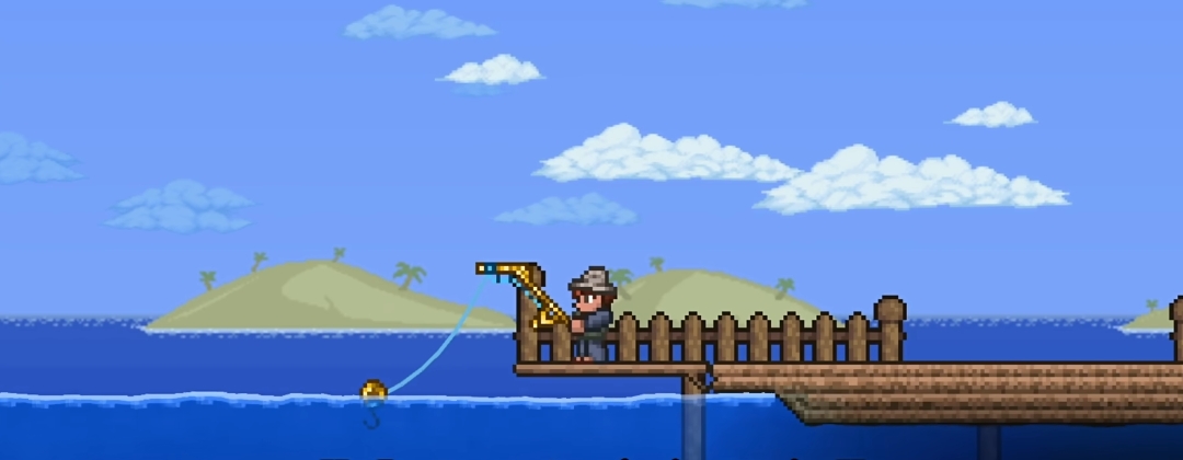 泰拉瑞亚钓鱼用什么鱼竿