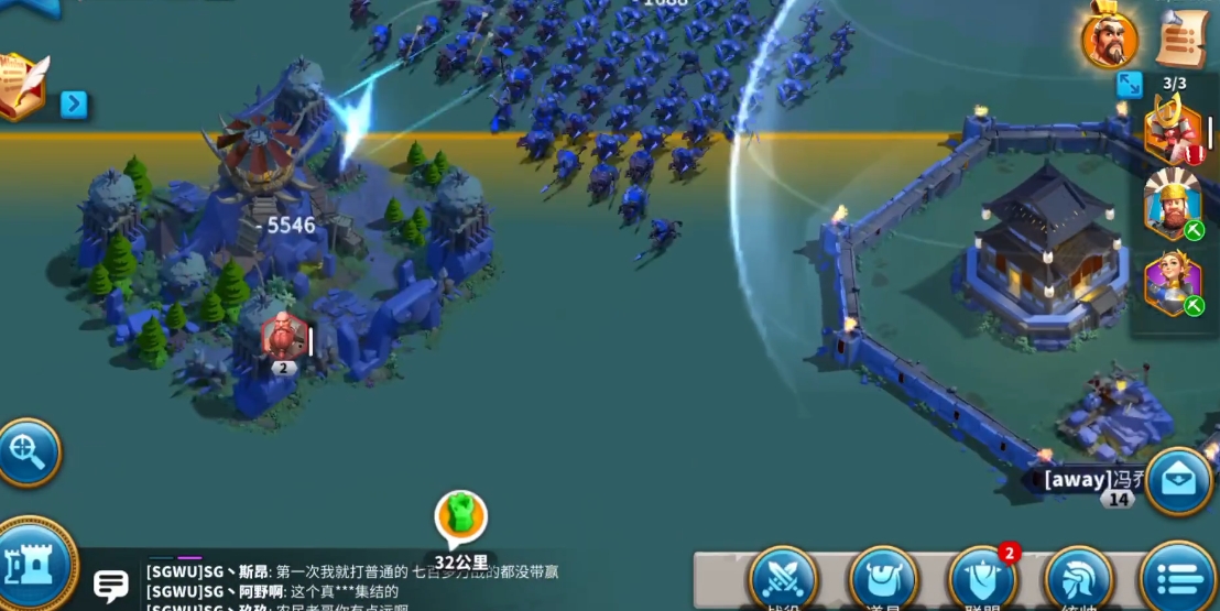 万国觉醒用什么武将打城寨