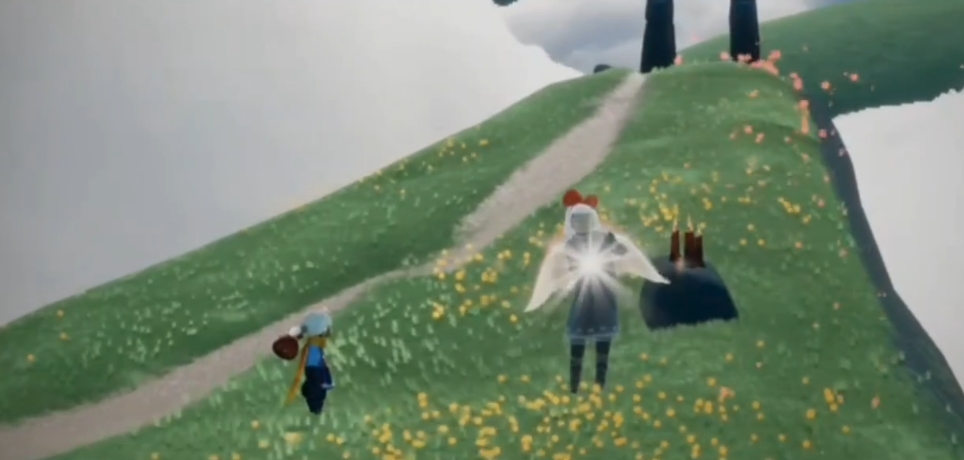 光遇云野为什么会碰见蝴蝶结先祖