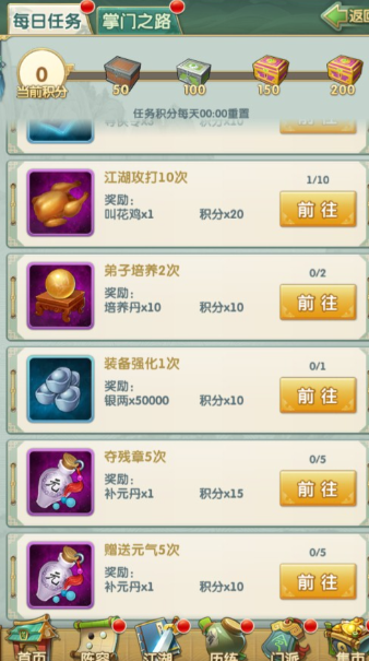 大掌门2培养什么弟子 大掌门2培养什么弟子