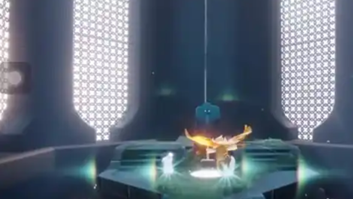 光遇晨岛神殿怎么飞上去