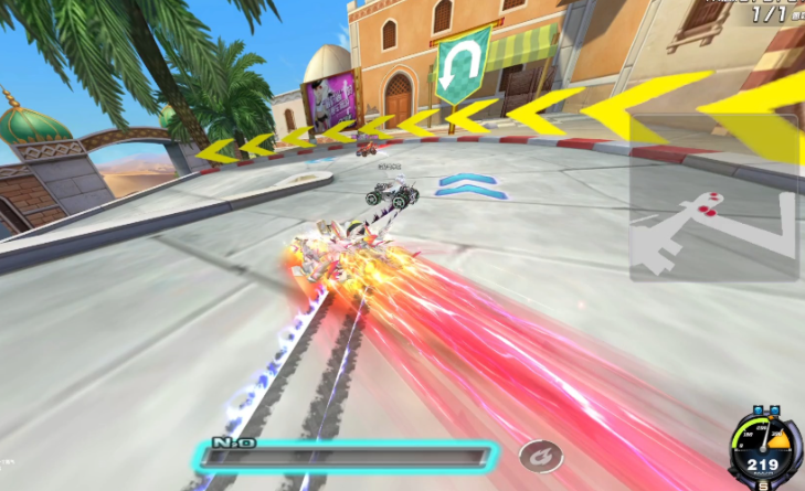 qq飞车手游开跑时怎么双喷