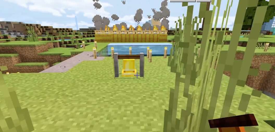 我的世界敲钟有什么用