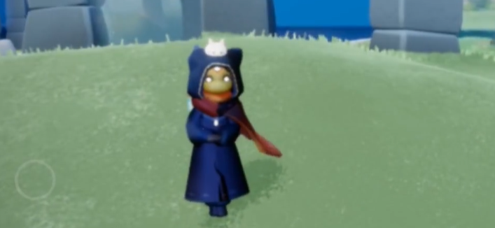 光遇矮人面具配什么动作遁地 光遇矮人面具配什么动作遁地