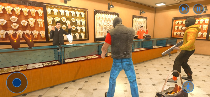 偷贼抢劫VS警察