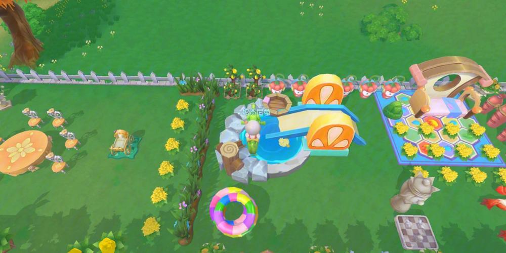 摩尔庄园简约玩具怎么布置