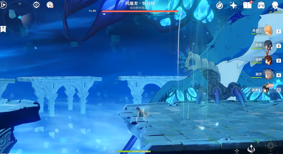 原神怎么打风魔龙