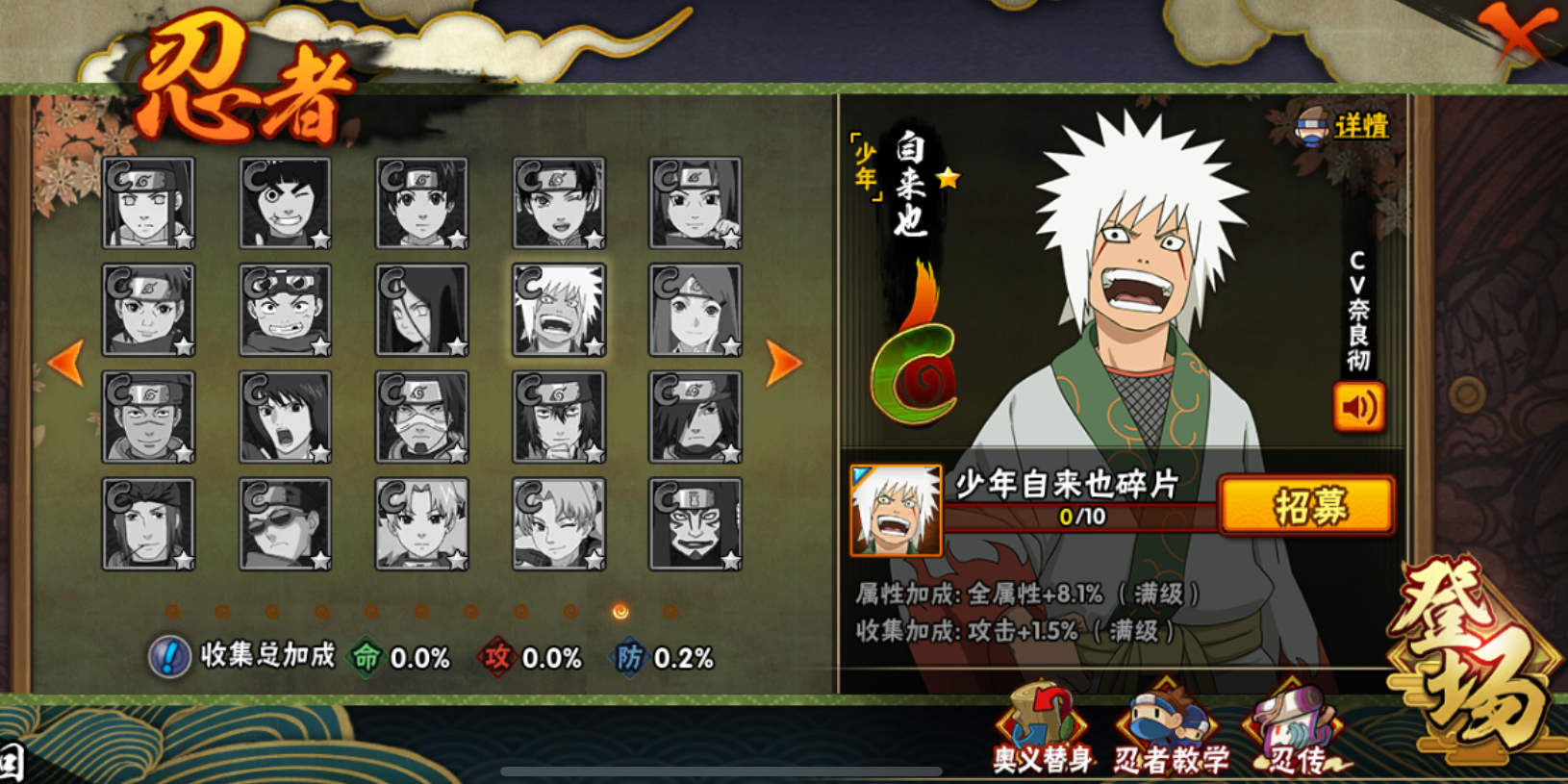 火影忍者手游公认最强c忍选哪个 火影忍者手游公认最强c忍选哪个