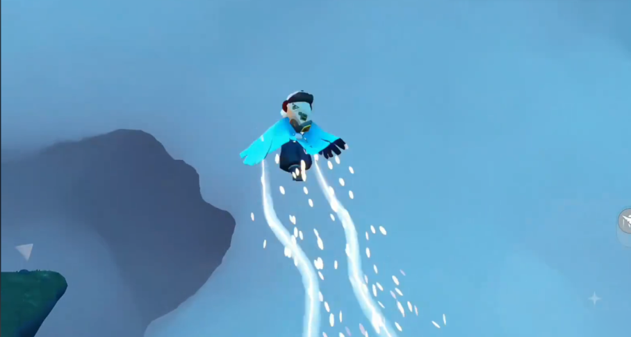 光遇怎么快速下落