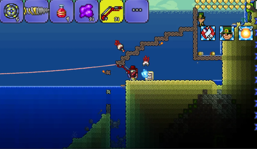 泰拉瑞亚钓鱼竿哪个好