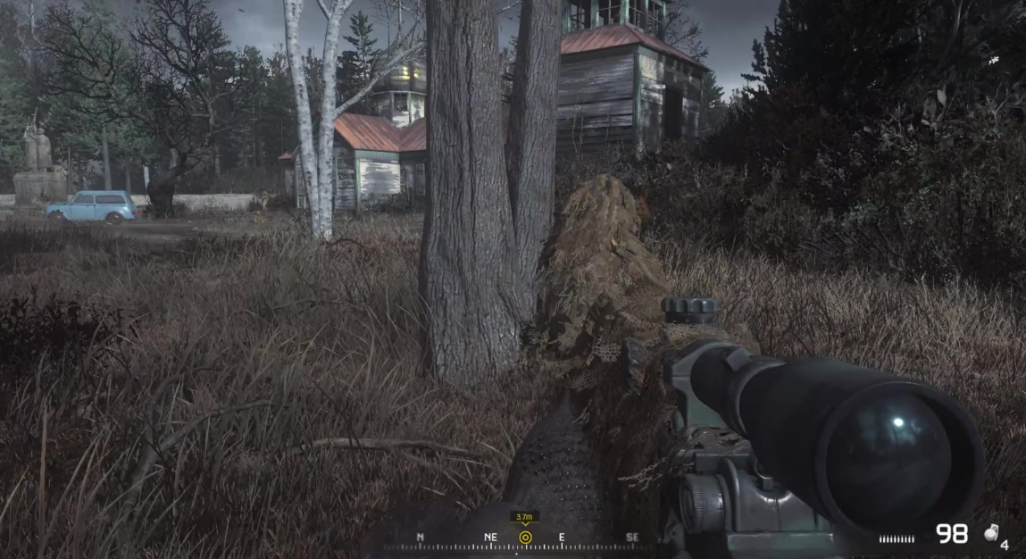 使命召唤4双狙怎么过