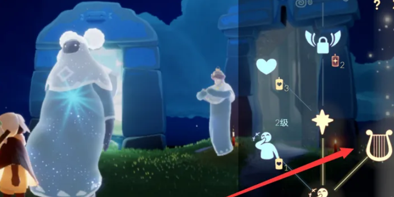 光遇竖琴谱怎么伴奏 光遇竖琴谱怎么伴奏