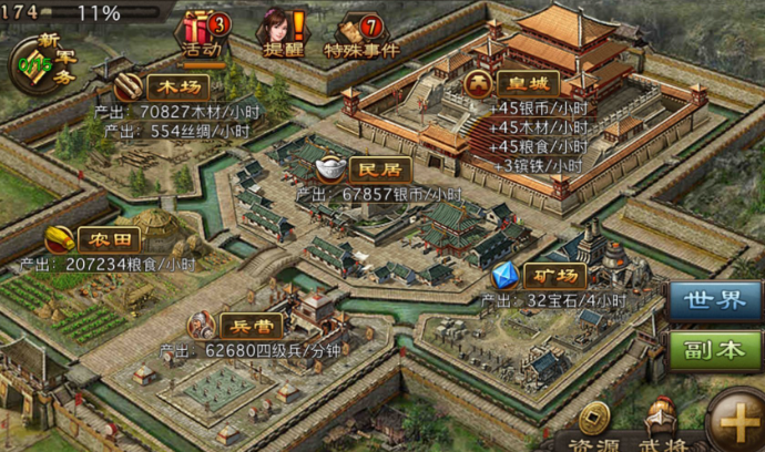 攻城掠地弱势国有什么好处