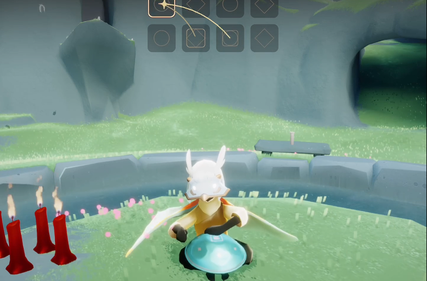 光遇圣岛季手碟怎么晃