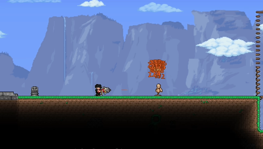 泰拉瑞亚链式机枪和巨兽鲨哪个好