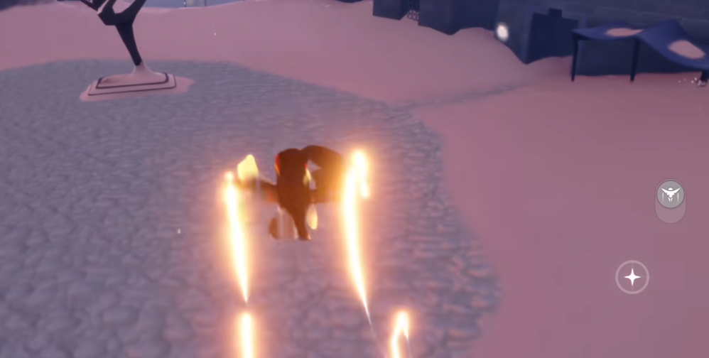 光遇怎么漂浮转圈