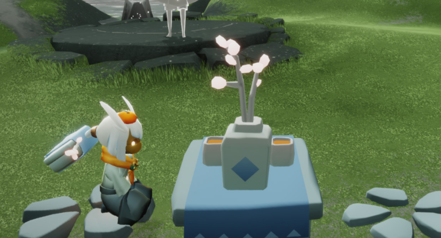 光遇茶几上小花苞怎么弄 光遇茶几上小花苞怎么弄