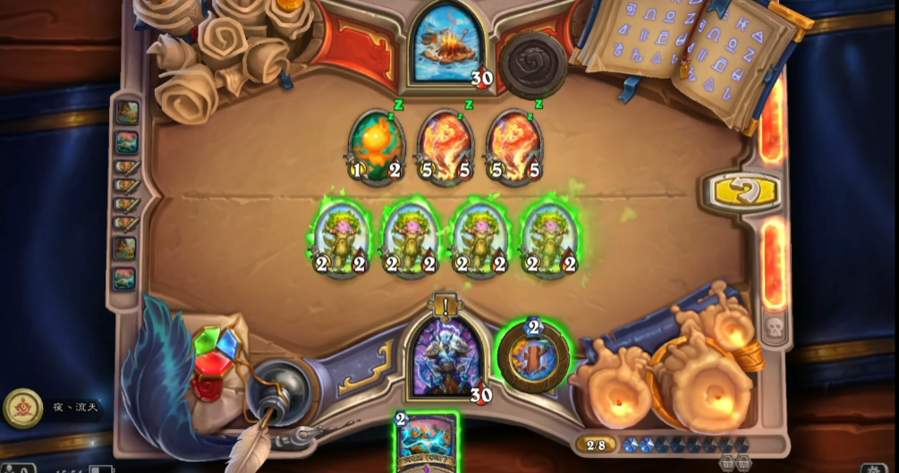 炉石传说营地谜题怎么打