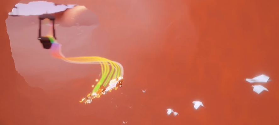 光遇怎么立着放彩虹 光遇怎么立着放彩虹