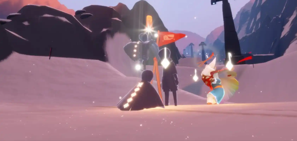 光遇霞谷怎么上山