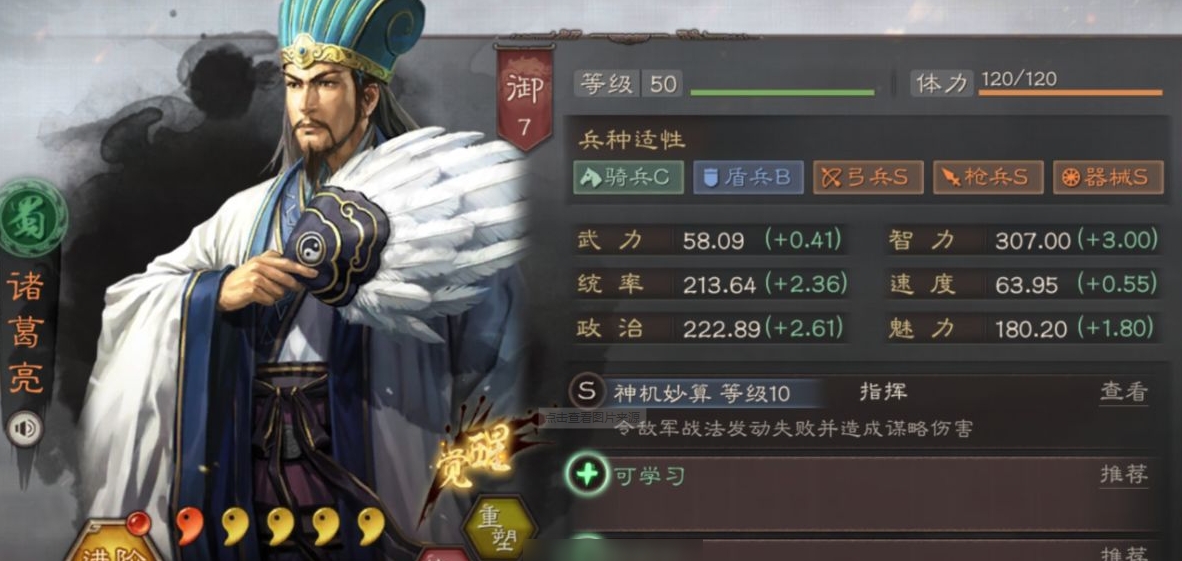三国志战略版10级单穿什么水平