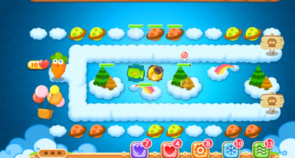 保卫萝卜53关怎么玩 保卫萝卜53关怎么玩