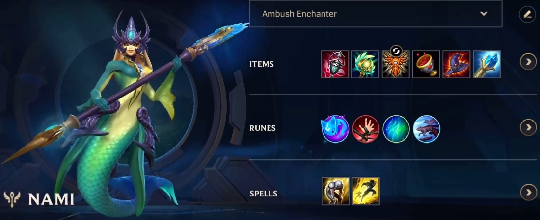 英雄联盟手游娜美一级学什么 英雄联盟手游娜美一级学什么