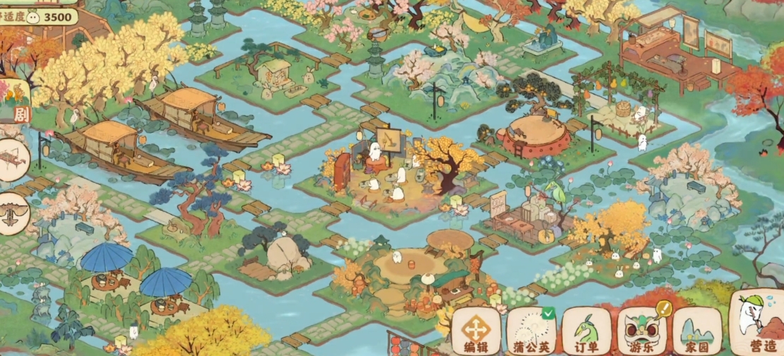 桃源深处有人家水上建筑怎么放 桃源深处有人家水上建筑怎么放